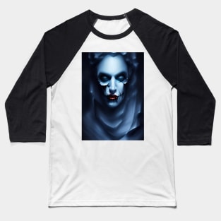 THOUGHTFUL HALLOWEEN VAMPIRE Baseball T-Shirt